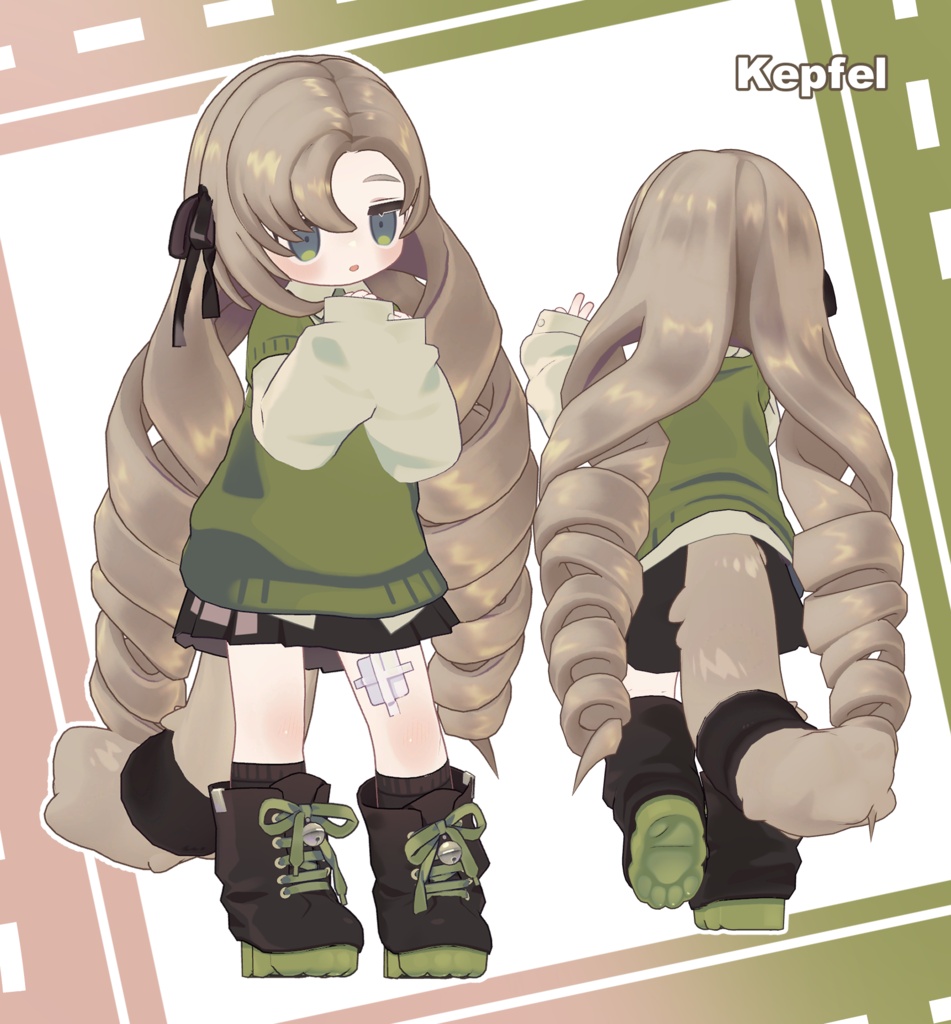 【Fyuett / Kipfel】 Rolling Rose Hair