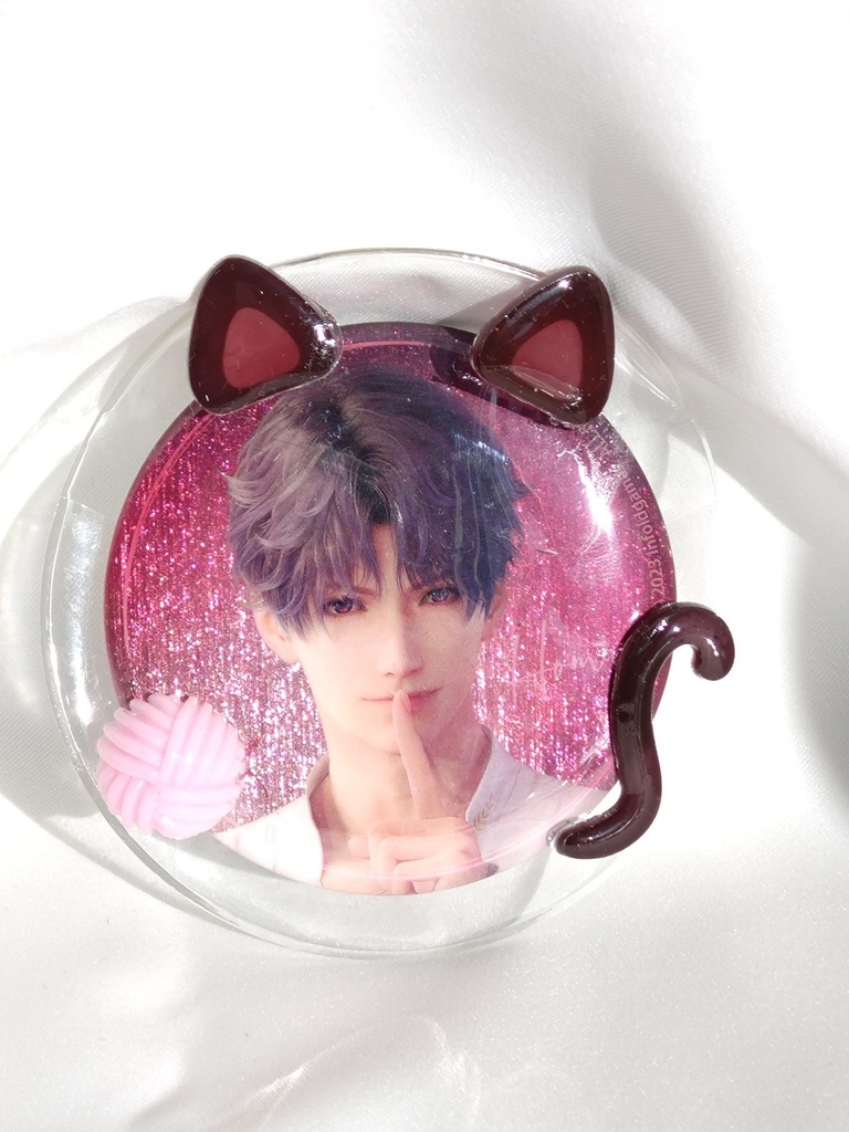 【恋と深空】猫ホムラ　缶バッジカバー