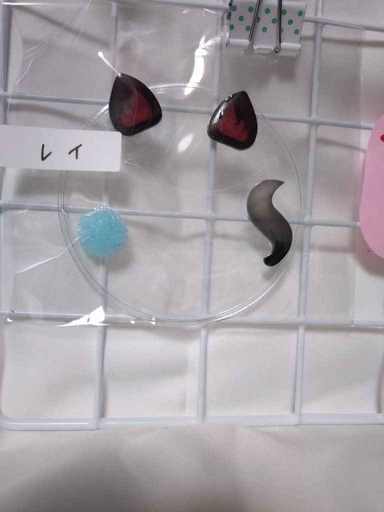 【恋と深空】猫レイ　缶バッジカバー
