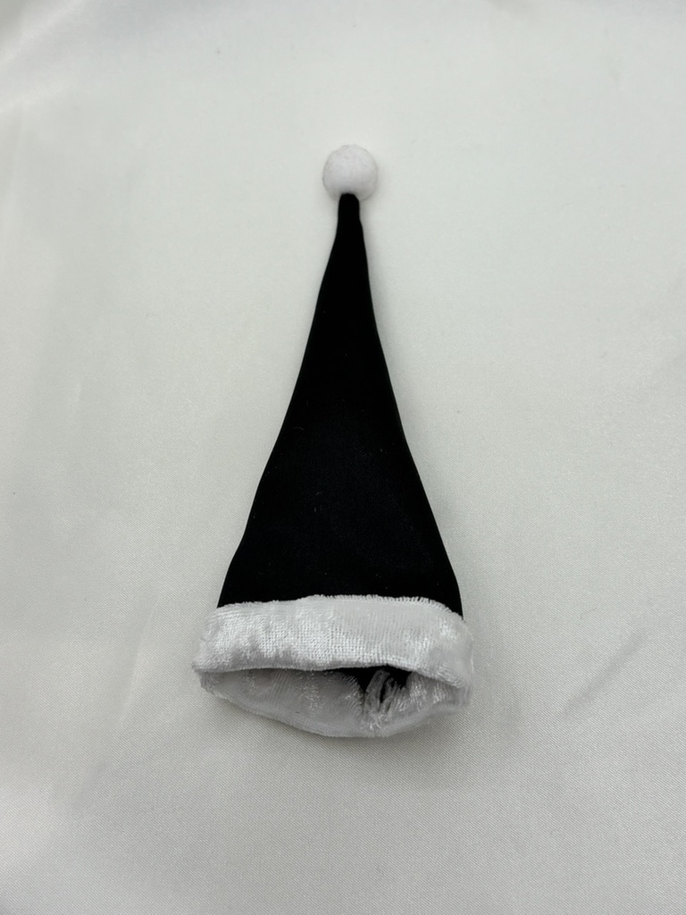 サンタ帽子(黒)
