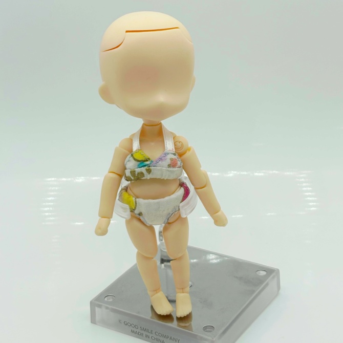 花柄水着