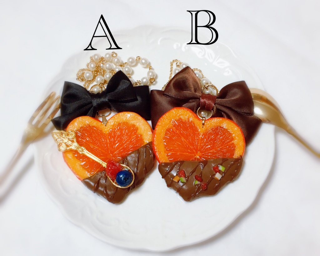 オランジェットネックレス