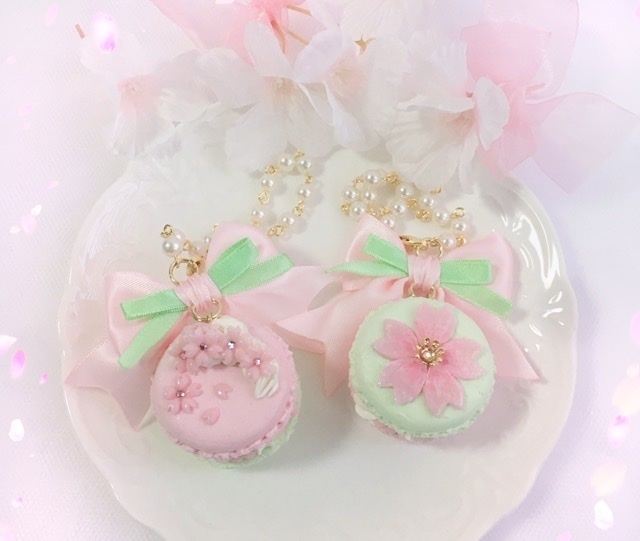 桜マカロン受注ページ