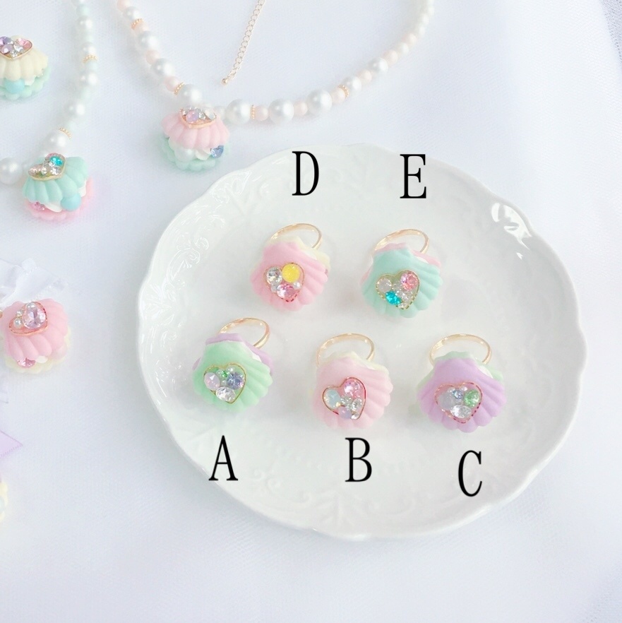 チョコシェルリング、ブレスレット