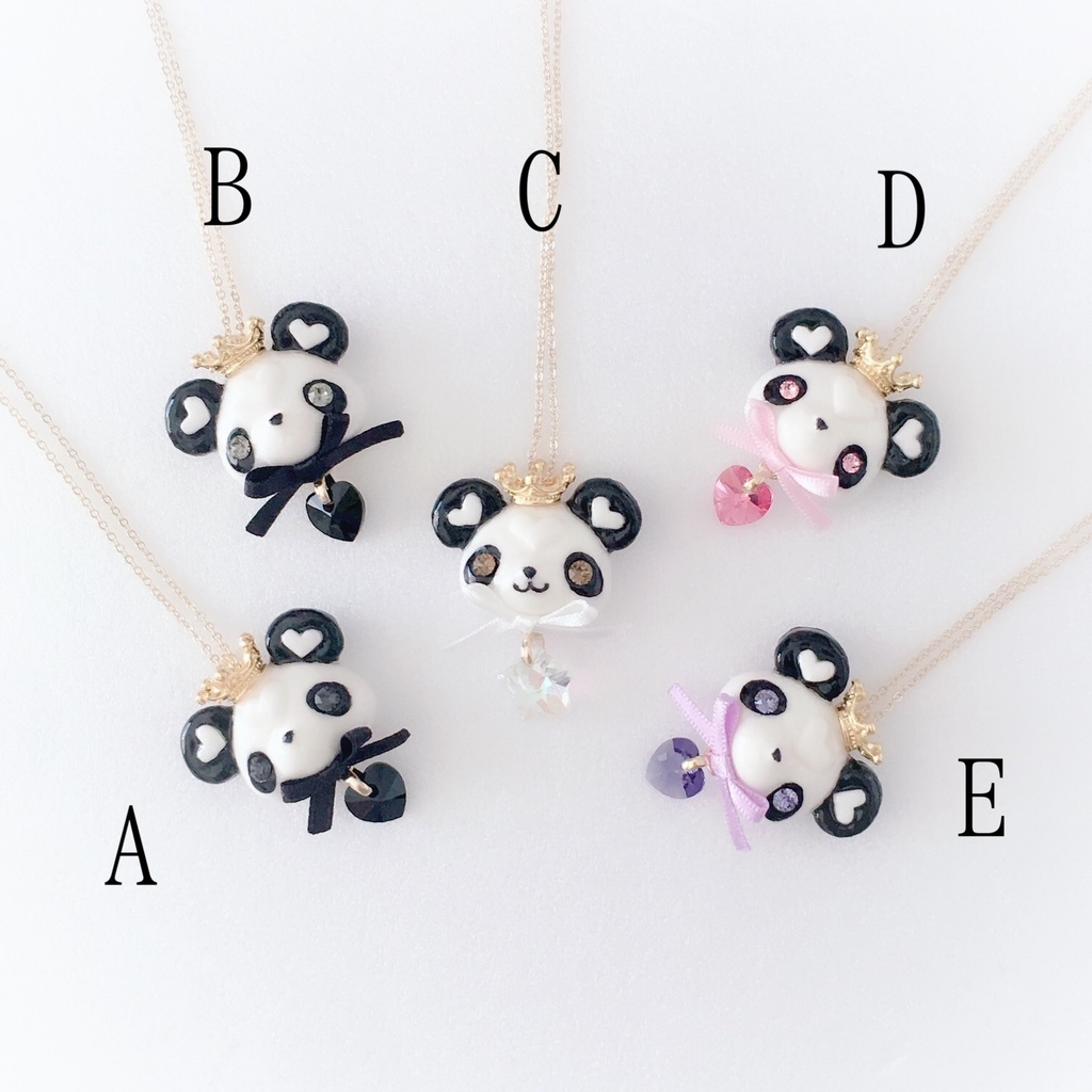 らぶパンダさんネックレス