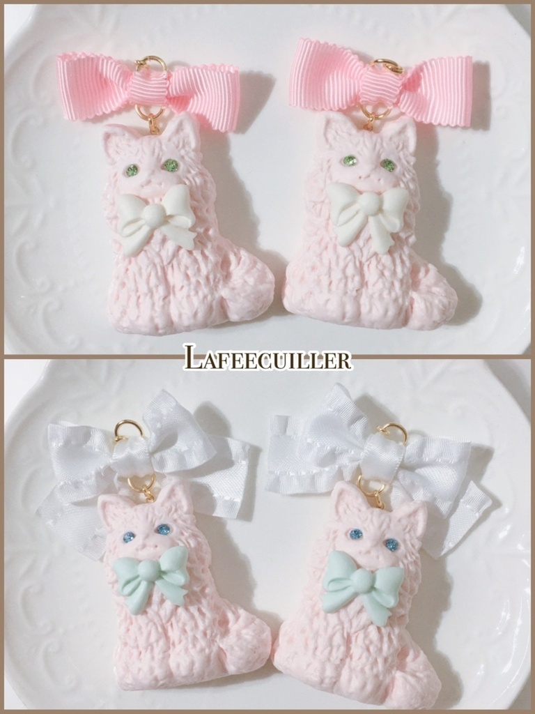 猫のフィナンシェネックレス