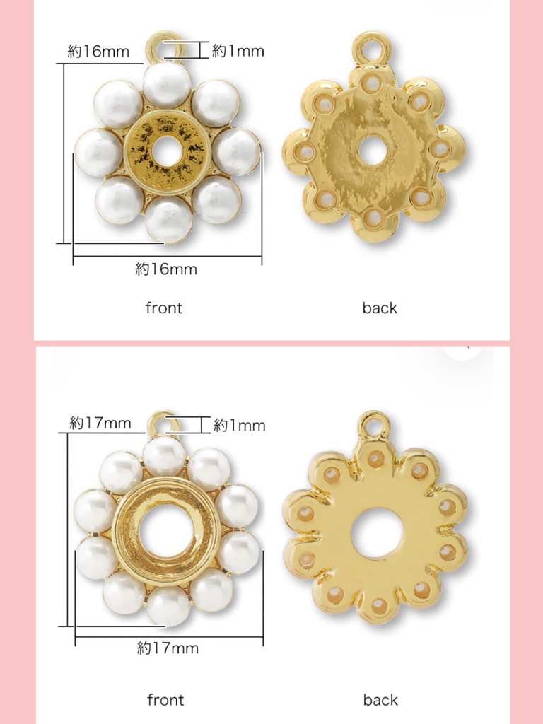 スライス苺のピアスorイヤリング受注ページ