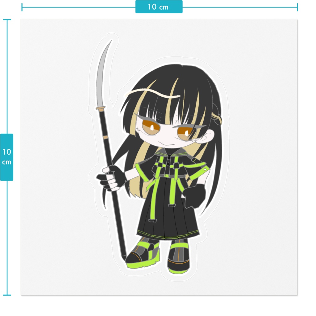 おとめ座ステッカー