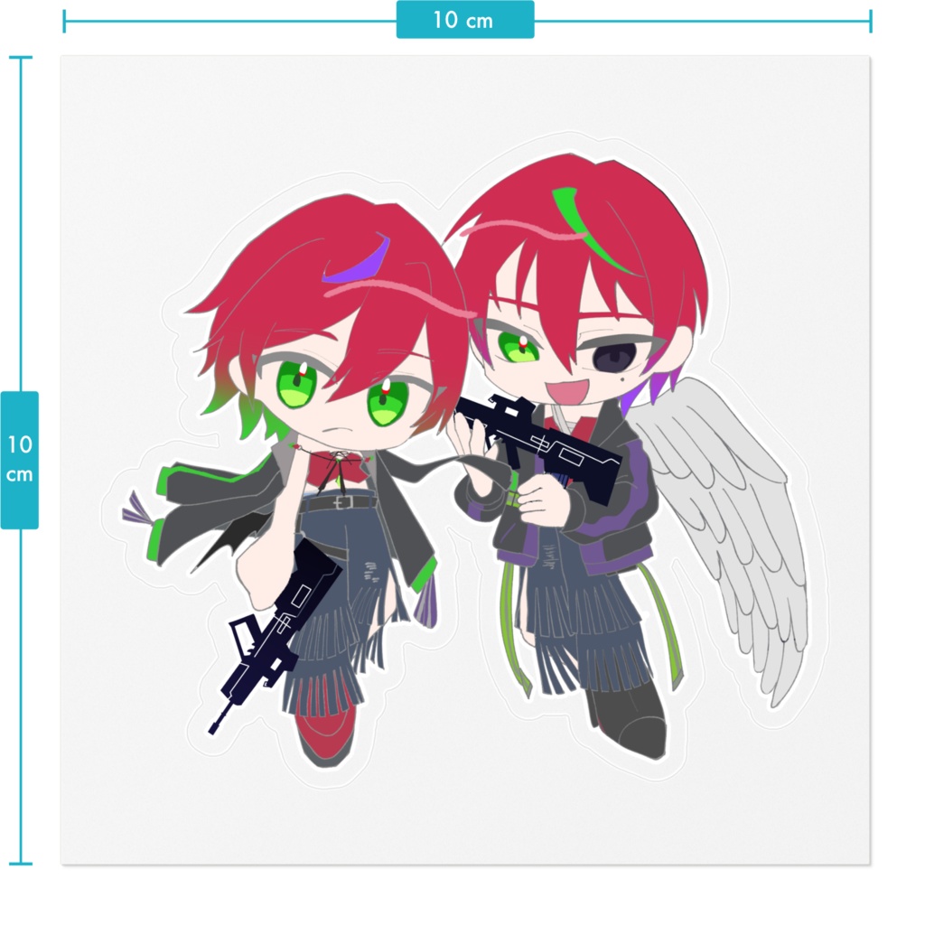 ふたご座ステッカー