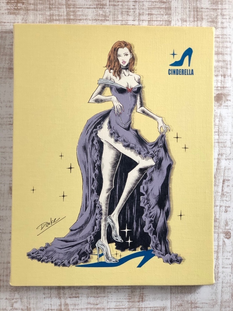 キャンバスプリントF6サイズ／CINDERELLA