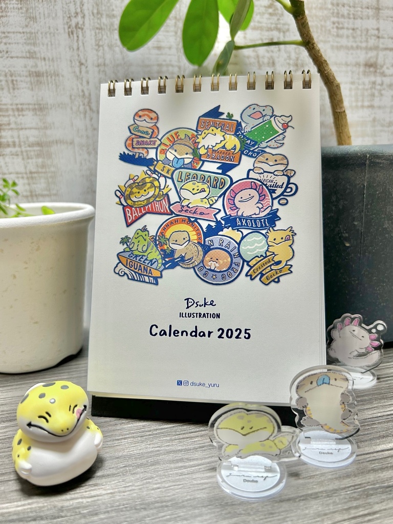 Dsuke ILLUSTRATION Calendar 2025