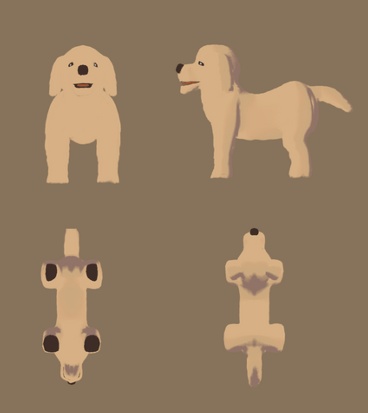 【ぬいぐるみ】犬