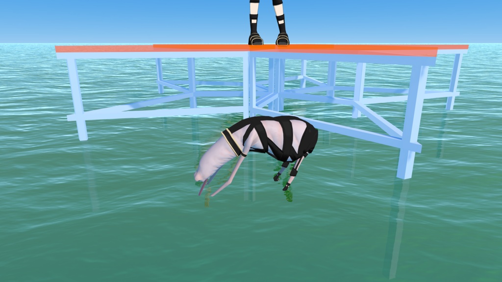 真夏のマーメイド(BAMESSAとWormiesock対応)