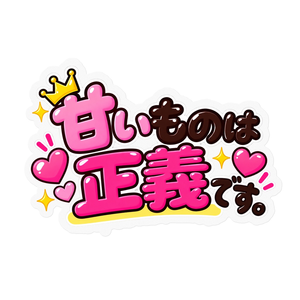 甘いものは正義