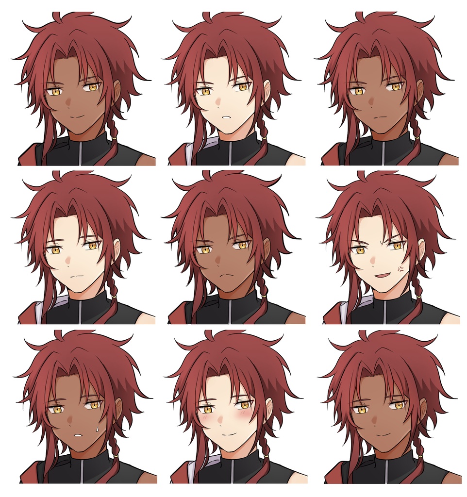 赤髪の男性 (Red-haired Man)