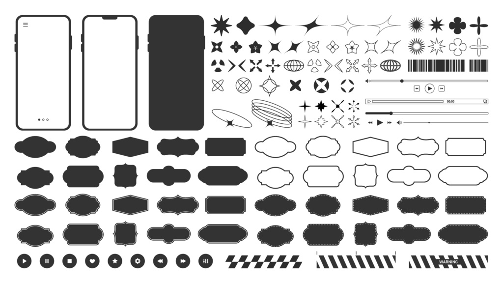 いろいろ使える!素材セット