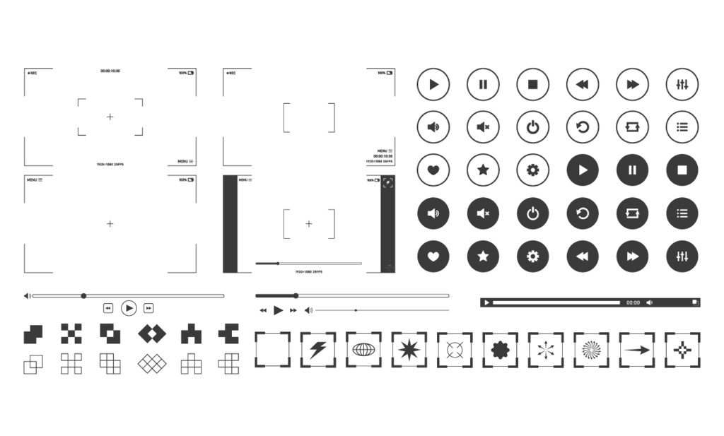 いろいろ使える!素材セット