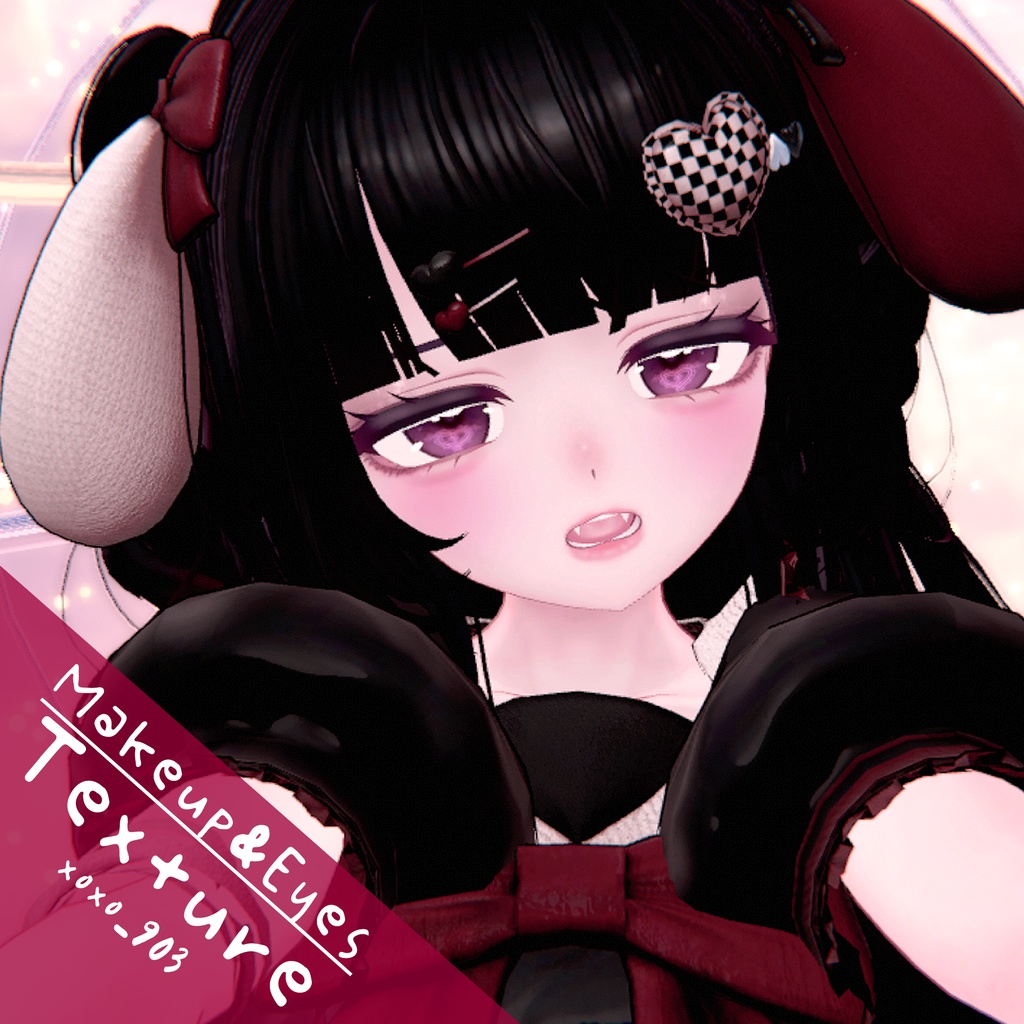 [ 萌 / Moe ] Heart Breaker Makeup & Eye Texture