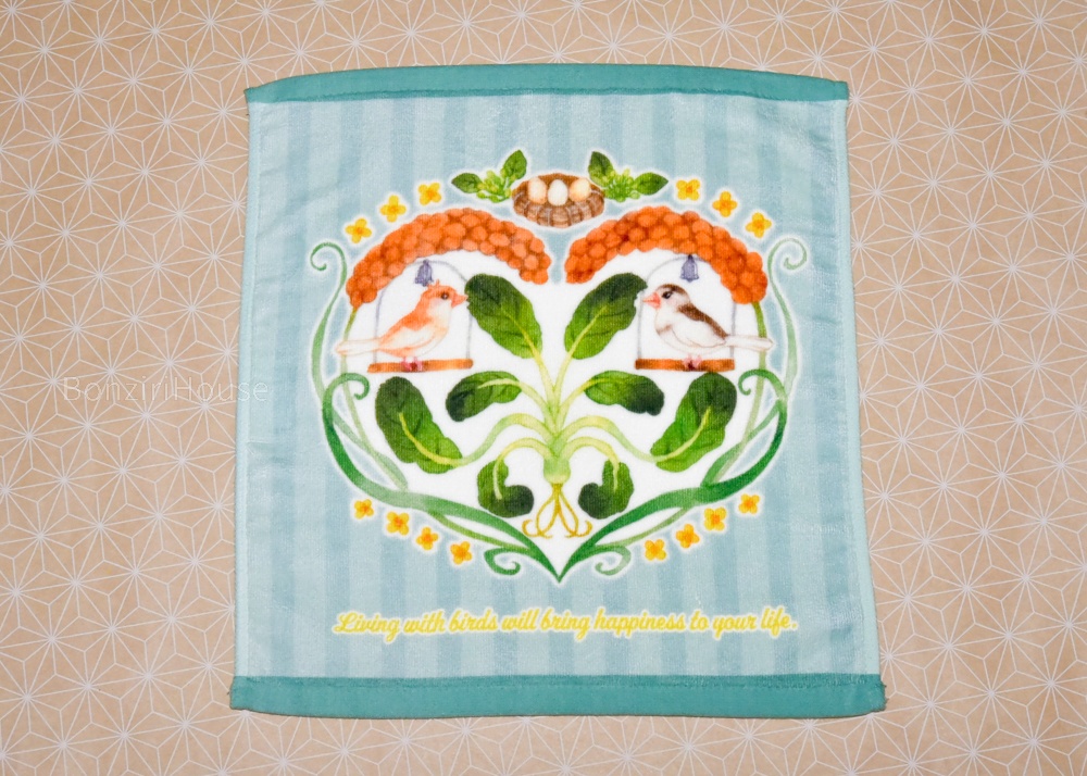 十姉妹ハンドタオル