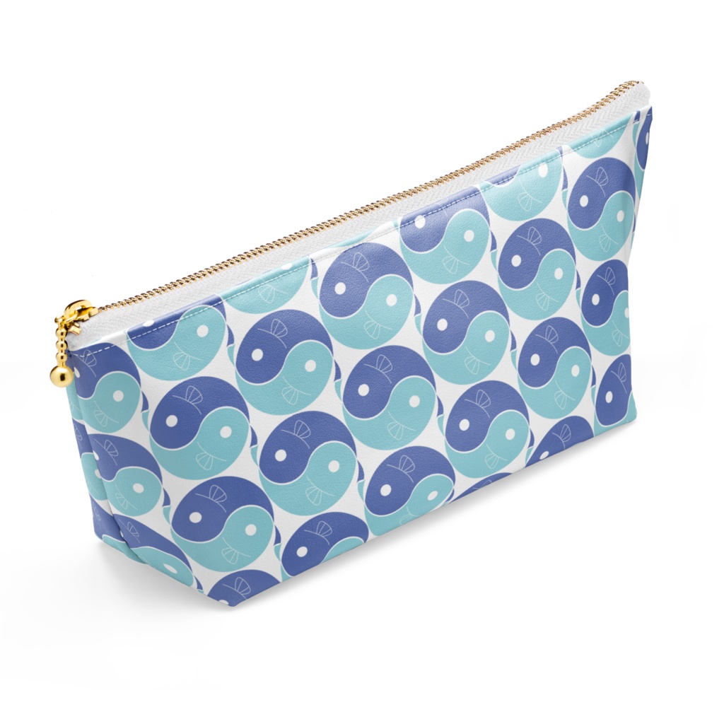 陰陽魚群ポーチ