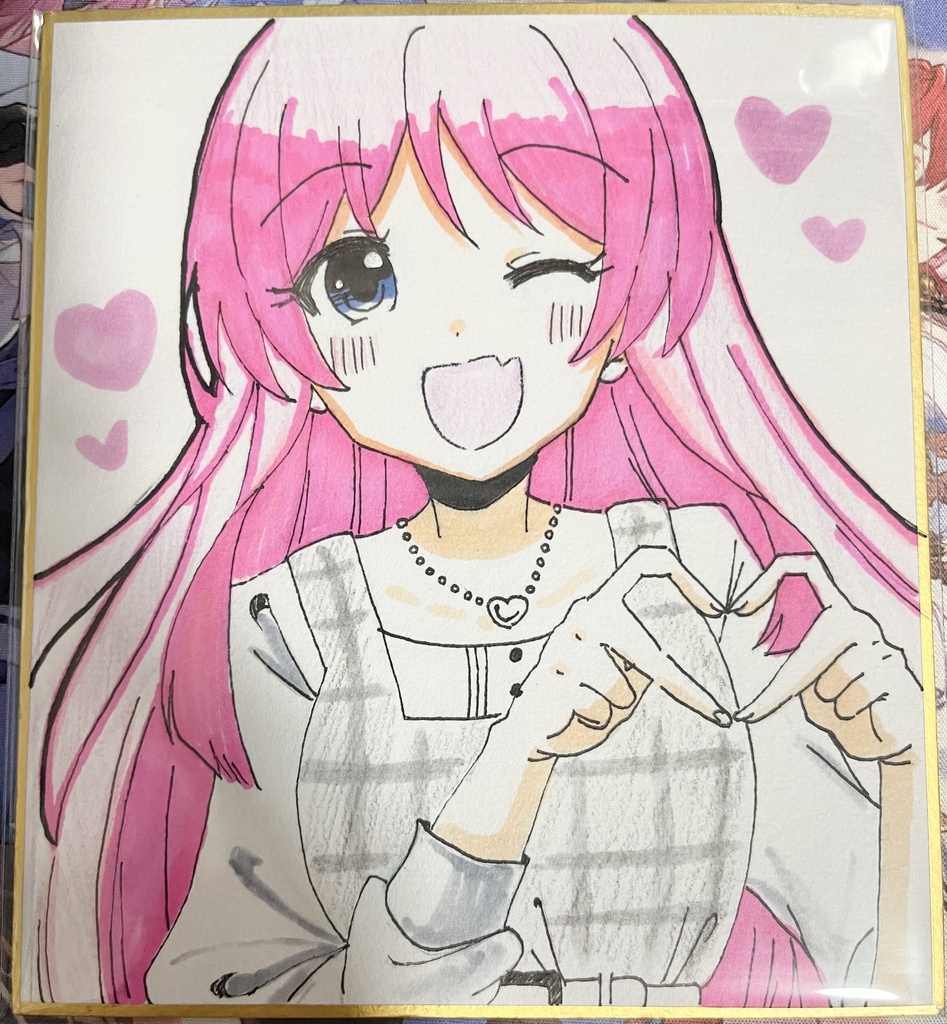 MyGO!!!!!  千早愛音  ミニ色紙