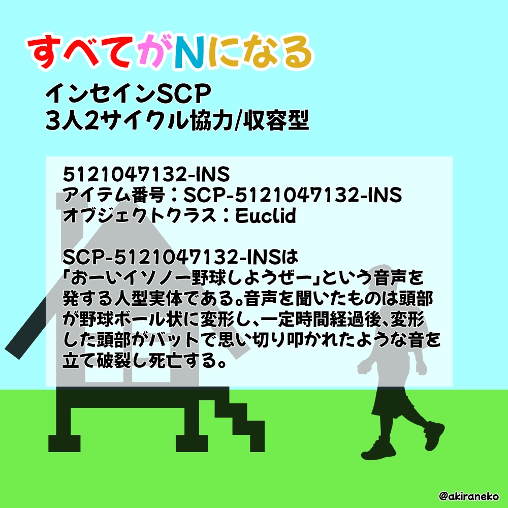 【インセインSCP】すべてがNになる【協力/収容型】