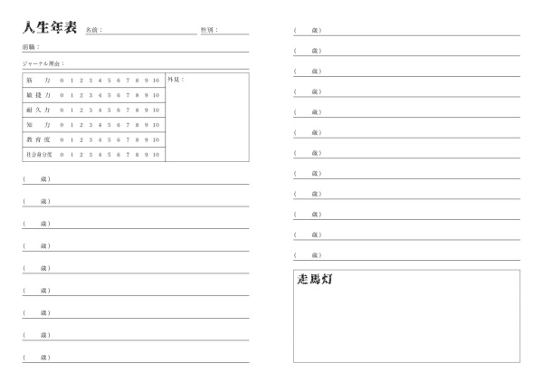ソロジャーナル「宇宙のさすらい人」