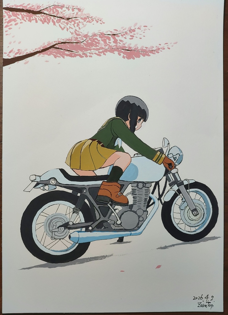 北上さん手描きイラスト