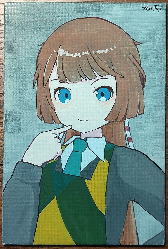 風雲ちゃん手描きイラスト