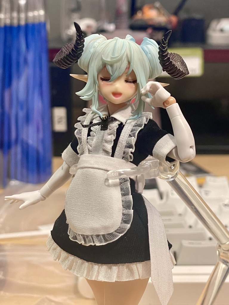 (X6)「XP肉改」悠久天塔紀元・龍姫ナワNaeva・頭/髪パーツ・メガミデバイス