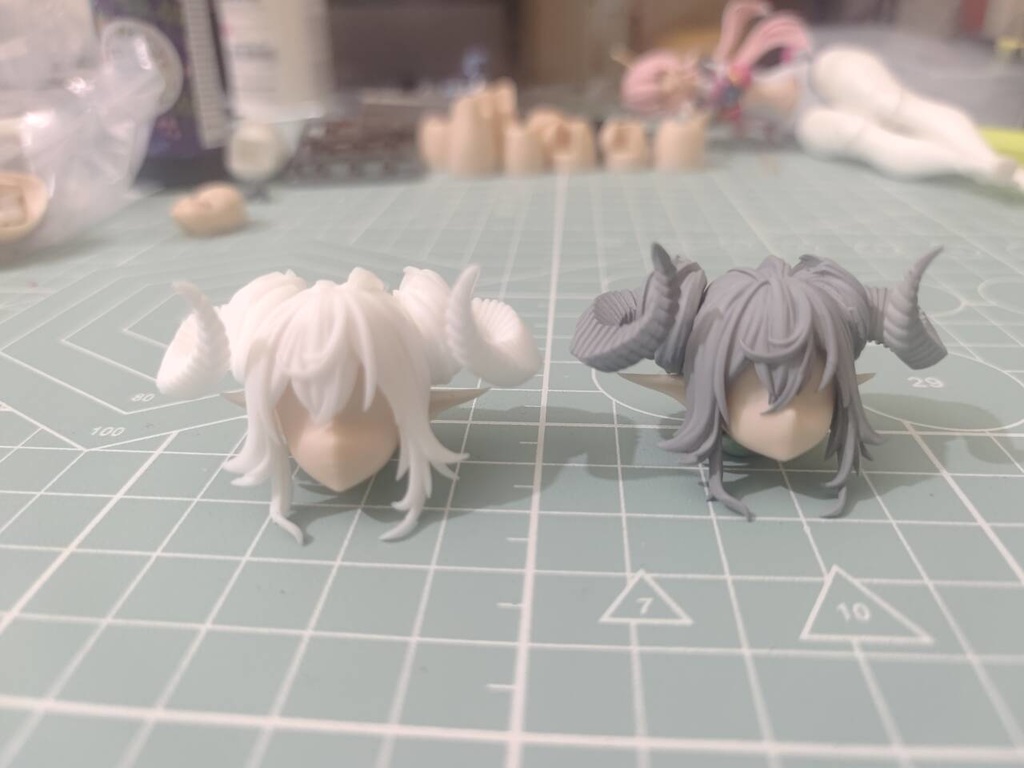 (X6)「XP肉改」悠久天塔紀元・龍姫ナワNaeva・頭/髪パーツ・メガミデバイス