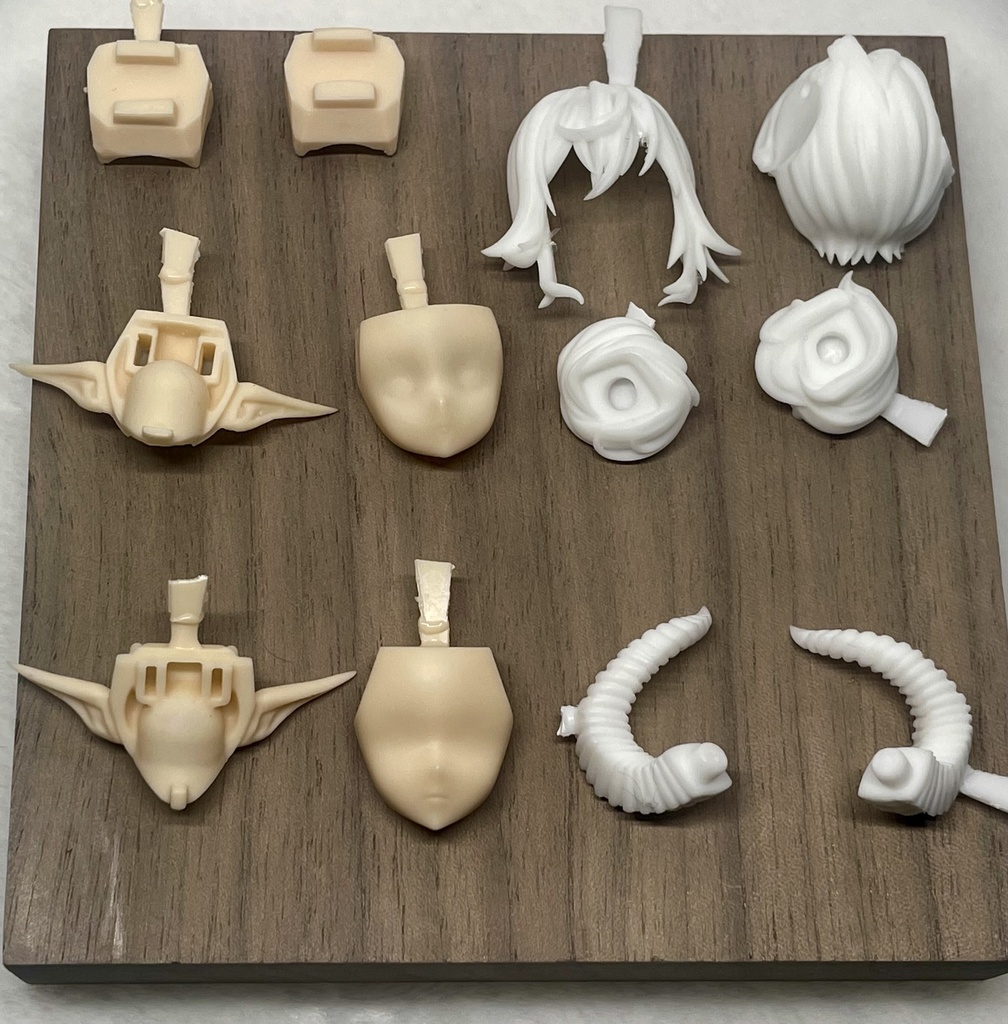 (X6)「XP肉改」悠久天塔紀元・龍姫ナワNaeva・頭/髪パーツ・メガミデバイス