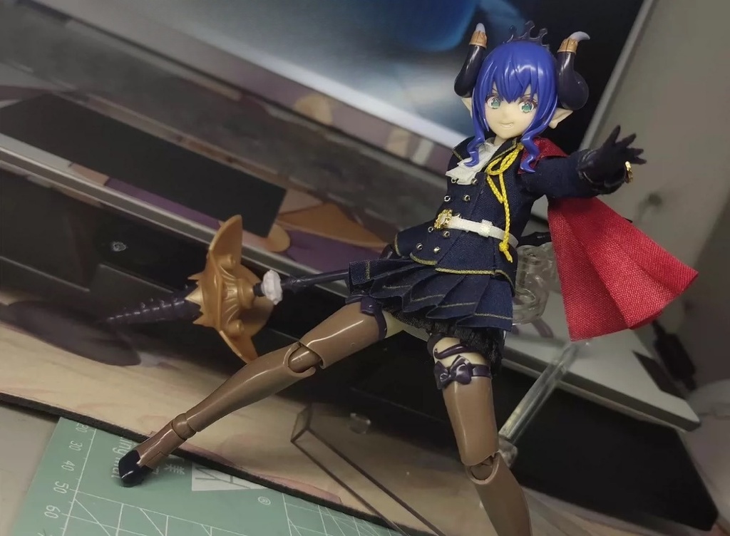 (W9)「1/12・ドール服」指揮服・メガミデバイス