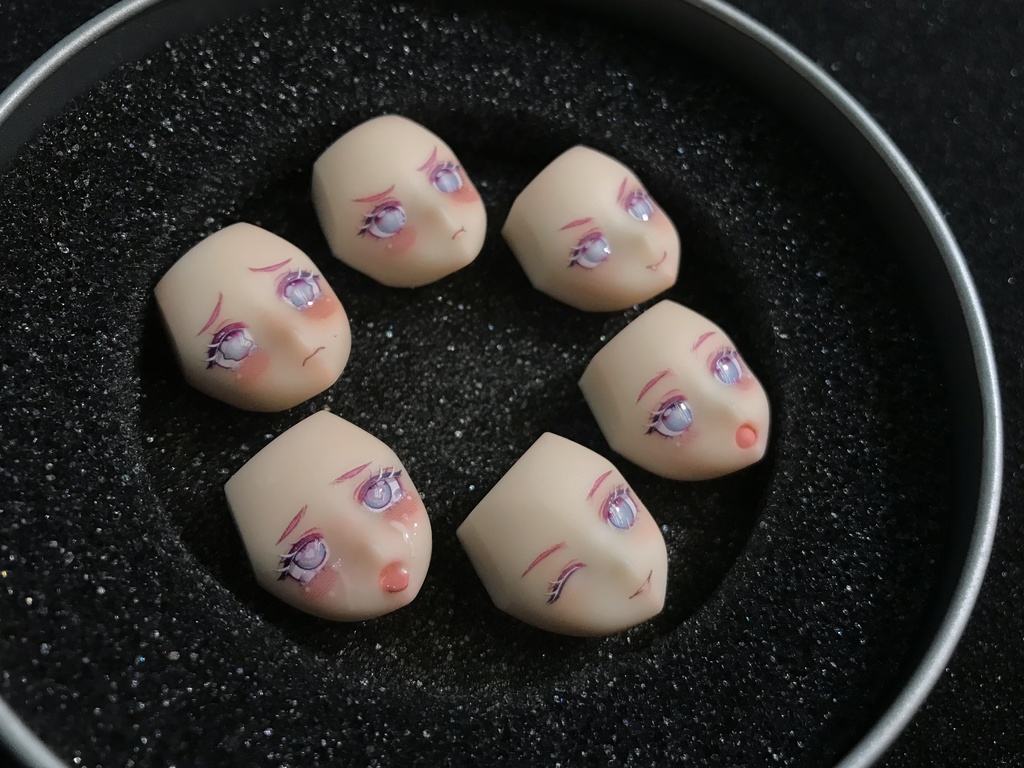 (K2)「CD君」朱羅・九尾 表情顔パーツ完成品 メガミデバイス・コトブキヤ