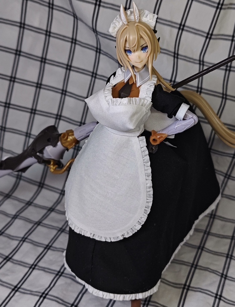 (W2)「1/12・ドール服」ウマ・メイド服