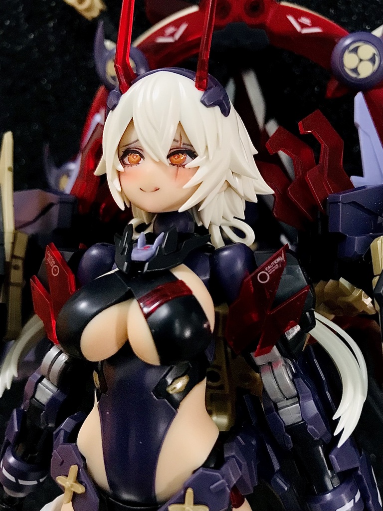 (K3)「CD君」皇巫 スサノヲ 表情顔パーツ完成品 メガミデバイス・コトブキヤ