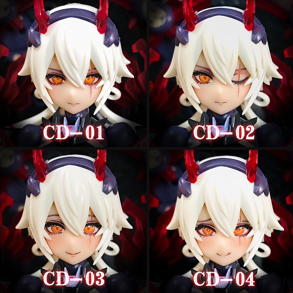 (K3)「CD君」皇巫 スサノヲ 表情顔パーツ完成品 メガミデバイス・コトブキヤ