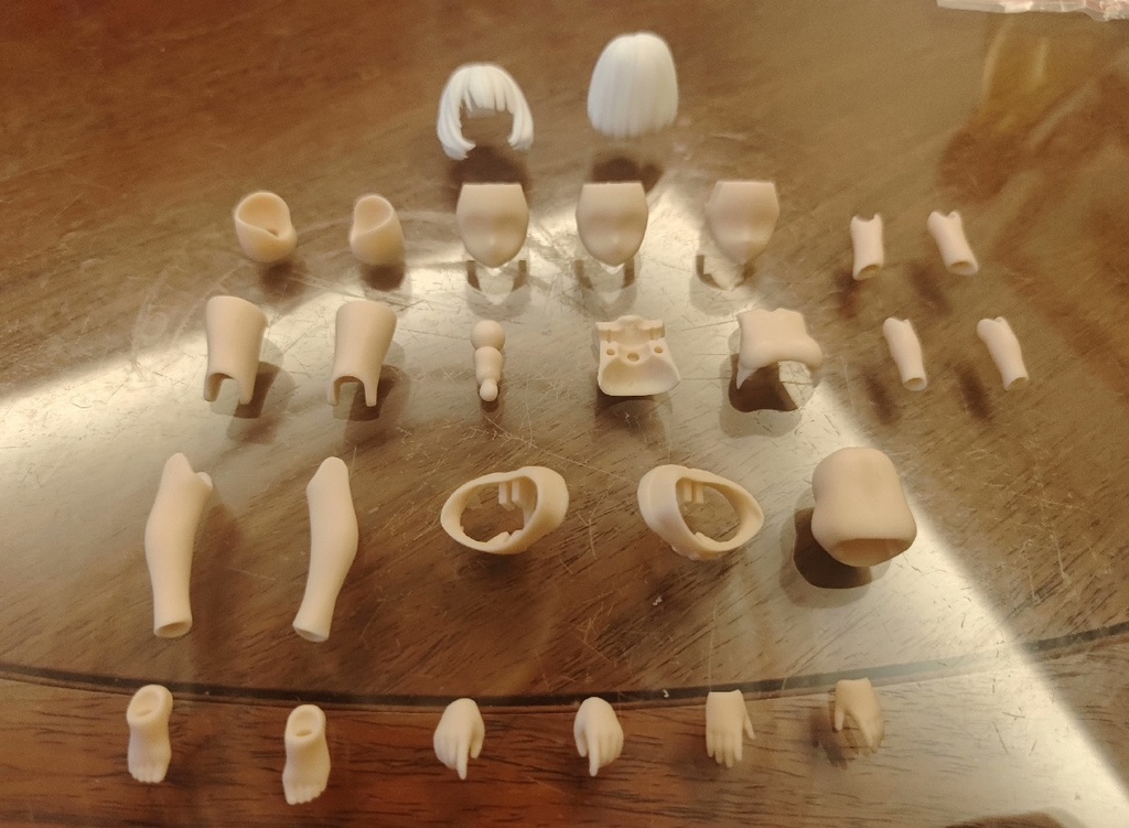 【XP肉改】UNION素体・1/12・幼女素体・お姉素体