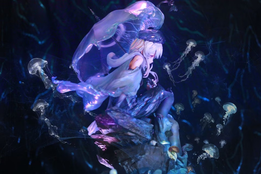 ミヅキ 星空を湛えた群青・アークナイツ・ガレージキット