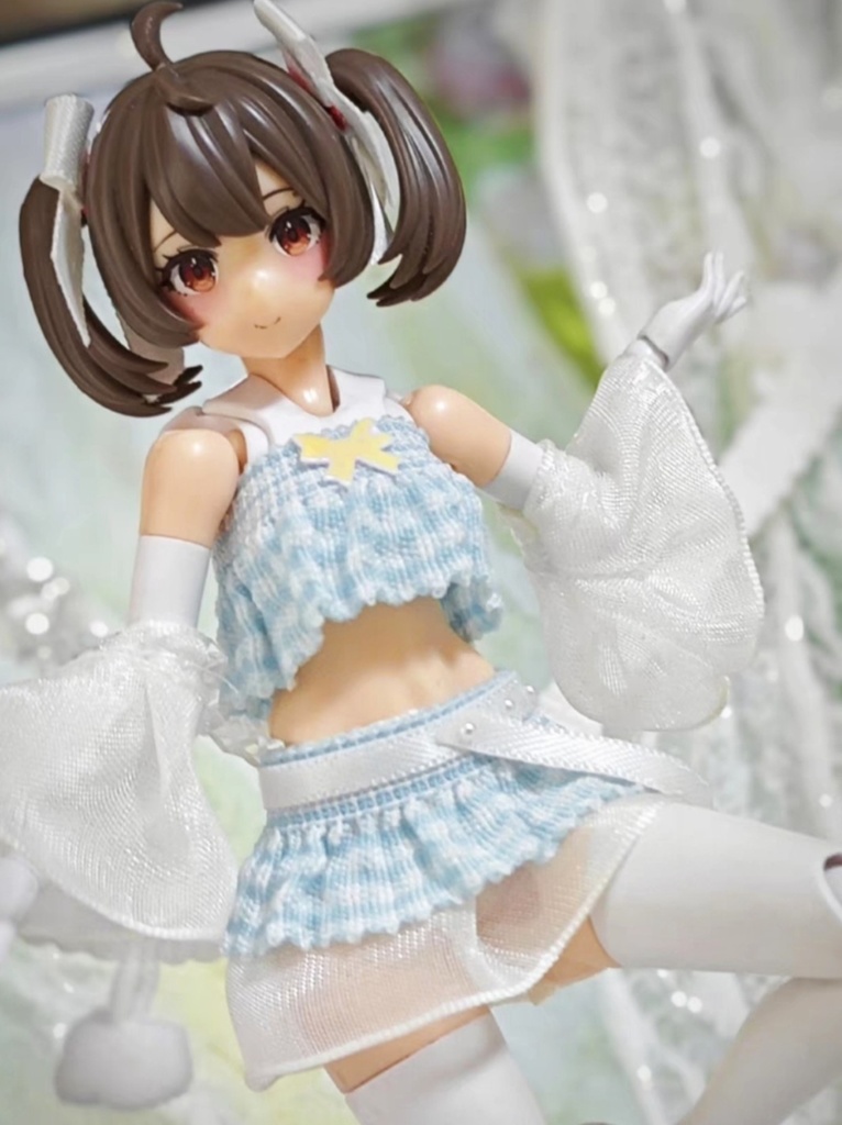 チェック柄のスカート（夏）・1/12