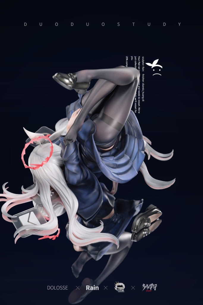 ~プラナ rotation lock.ver ~ ブルーアーカイブ・未塗装ガレージキット