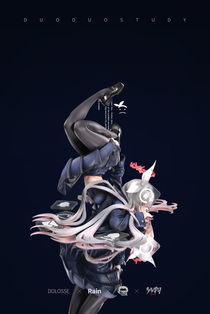 ~プラナ rotation lock.ver ~ ブルーアーカイブ・未塗装ガレージキット