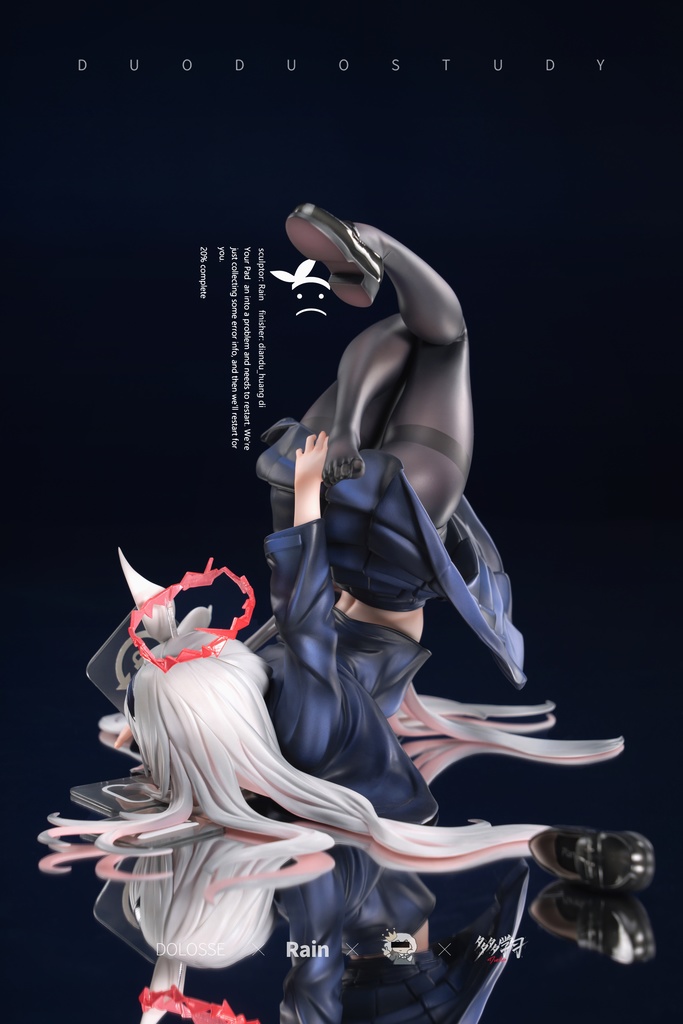 ~プラナ rotation lock.ver ~ ブルーアーカイブ・未塗装ガレージキット