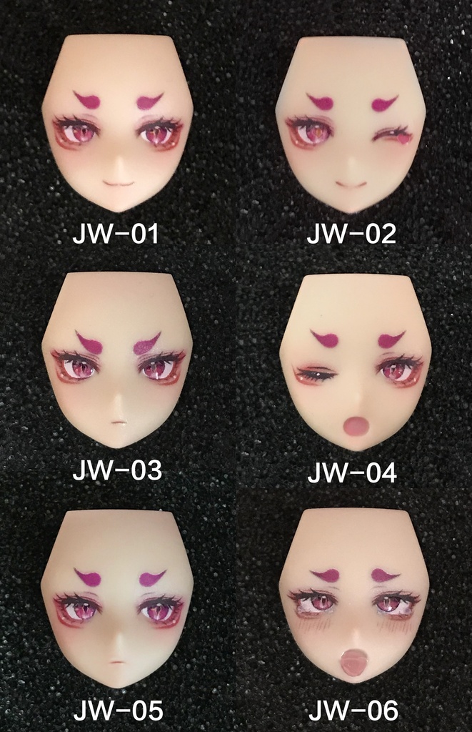 「CD君」朱羅・九尾 表情顔パーツ完成品2.0 メガミデバイス・コトブキヤ