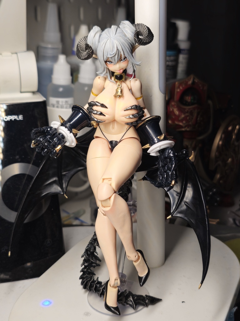 龍姫ナワNaeva 2.0・頭/髪パーツ・胸パーツ・メガミデバイス