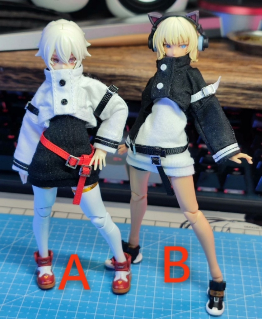 「1/12・ドール服」機能スカートAB・メガミデバイス