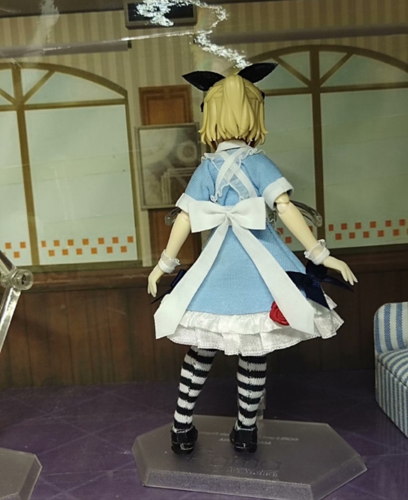 「1/12・ドール服」アリスワンピース・メガミデバイス