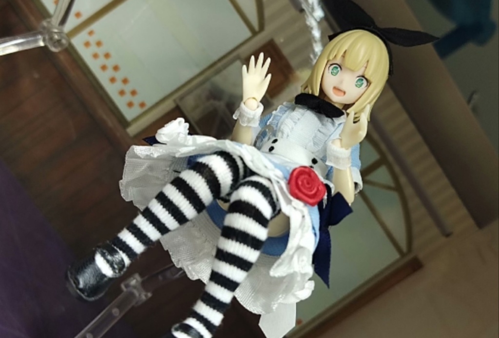 「1/12・ドール服」アリスワンピース・メガミデバイス