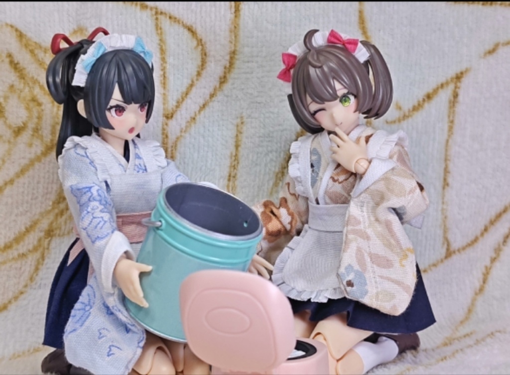 「1/12・ドール服」和風メイド・メガミデバイス