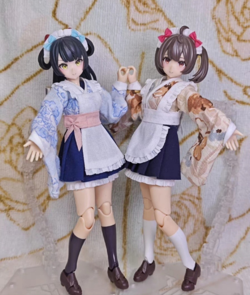 1/12・ドール服」和風メイド・メガミデバイス - ECHO Studio - BOOTH